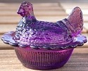 Hen on Nest 3 Inch Salt