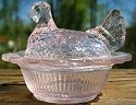 Hen on Nest 3 Inch Salt