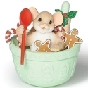 Charming Tails 138105 Mouse Cookie Baking Figurine