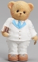 Cherished Teddies 12924 Elijah Boy Communion Bear Figurine