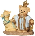 Cherished Teddies 133484 Bear King with Camel For Nativity Bear Figurine
