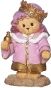 Cherished Teddies 133485 Bear King Crown Red Gems Nativity Bear Figurine