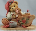 Cherished Teddies 141127 Ginger Painting Your Holidays with Love Elf