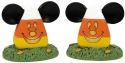 Disney by Department 56 6013682 Set of 2 Candy Corn Topiaries