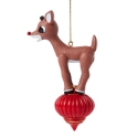 Rudolph by Department 56 6015529 Rudolph on Ornament