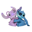 Disney Showcase 6016318N Stitch and Angel Bookends