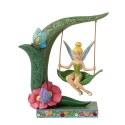 Disney Traditions by Jim Shore 6016336N Tinkerbell Spring Swing Figurine