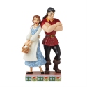 Jim Shore Disney 6016342 Belle vs. Gaston Good vs Evil Figurine