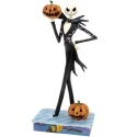 Jim Shore Disney 6016592N Nightmare Jack Holding Pumpkin Figurine