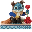 Jim Shore Disney 6016598N Stitch Dressed As Beast Figurine