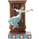 Disney Traditions by Jim Shore 6016894 Belle with Bookshelf Figurine