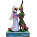 Disney Traditions by Jim Shore 6017100 Robin Hood and Maid Marian Figurine