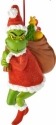 Grinch by Department 56 4027400 Grinch with Bag Ornament