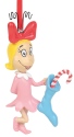 Grinch by Department 56 6011003 Cindy Lou Who Ornament