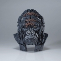 Edge Sculpture Animals 6015183N Miniature Gorilla Bust Figurine