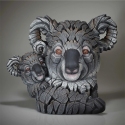 Edge Sculpture Animals 6015234N Koala And Joey Bust Figurine