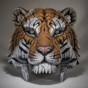 Edge Sculpture Animals 6015255N Tiger Bust Figurine