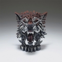 Edge Sculpture Animals 6016223 Mini Wolf Bust Figurine