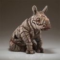 Edge Sculpture Animals 6016670N Rhinocerus Calf Figurine