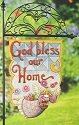 Jim Shore 4012615 Angel and Flowers Sign