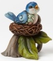 Jim Shore 4045274 Bluebird in Nest Mi Figurine