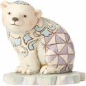Jim Shore 4055060 Polar Bear Mini Figurine