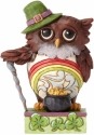 Jim Shore 4056938 Irish Owl Mini Figurine