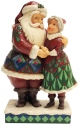 Jim Shore 6001465 Cutest Christmas Couple Santa and Mrs. Claus Figurine