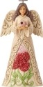 Jim Shore 6001562 Monthly Angel January Figurine