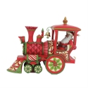 Jim Shore 6012632N Black Santa in Christmas Train Figurine