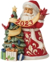 Jim Shore 6013687 2023 Dated Santa Figurine