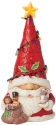 Jim Shore 6015474N Santa Gnome LED Figurine