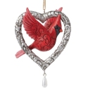 Jim Shore 6015533N Forever in My Heart Cardinal Ornament