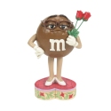 Jim Shore 6016116 M and Ms Brown Character Figurine