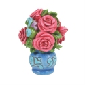 Jim Shore 6016361N Rose Bouquet Mini Figurine