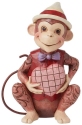 Jim Shore 6016362 Monkey with Heart Figurine