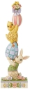 Jim Shore 6016366 Stacked Bunny and Easter Eggs Figurine