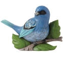 Jim Shore 6016384N Indigo Bunting Bird Figurine