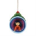 Jim Shore 6016432 Coraline in Purple Tunnel Ornament