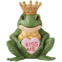 Jim Shore 6016433N Frog with Message Heart Figurine