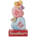 Jim Shore 6016438N Stacked Message Heart Figurine