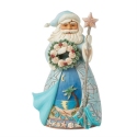 Jim Shore 6016517 Santa with Sand Dollar Figurine