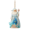 Jim Shore 6016518N Santa with Sand Dollar Ornament