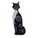 Jim Shore 6016635N Black Cat with LED Eyes Figurine