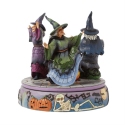 Jim Shore 6016640N Witches Rotating Around Cauldron Figurine