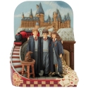 Jim Shore 6016707 Harry Potter Trio Castle Scene