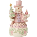 Jim Shore 6017019 Sweets Snowman Figurine