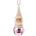 Jim Shore 6017021 Sweets Santa on Bell Ornament