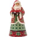 Jim Shore 6017022N Highland Glen Santa Holding Truck Figurine