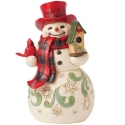 Jim Shore 6017025N Highland Glen Snowman Figurine